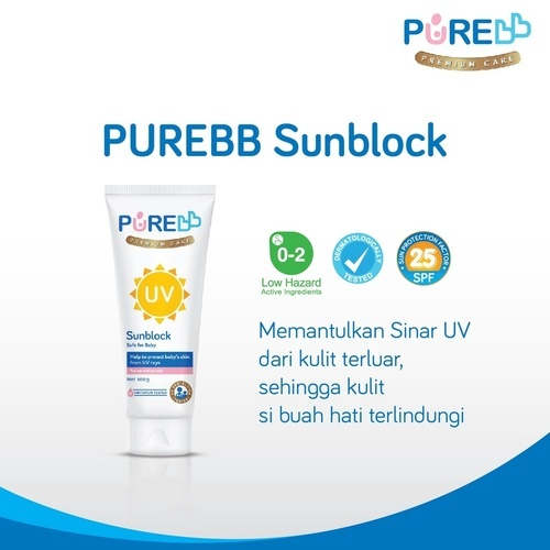 PURE BB SUNBLOCK SPF 25 50GR 100GR