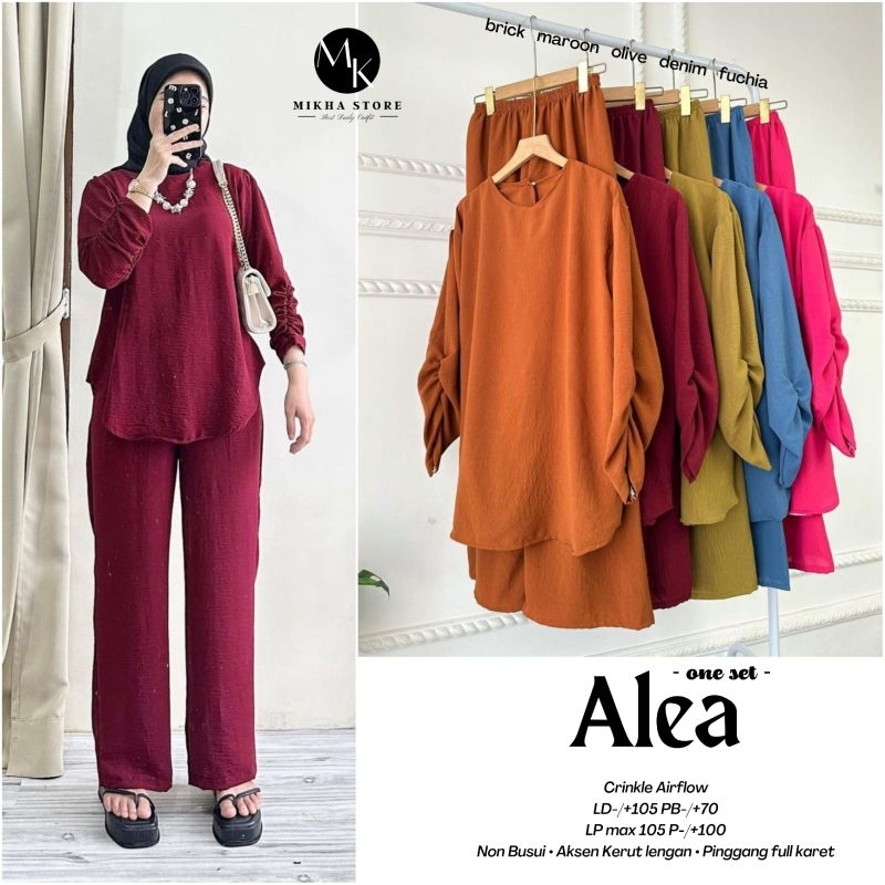 Alea setelan by Mikha store REALPICT PRODUK