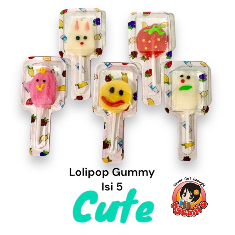 

Permen Lollypop jelly lunak viral, bertabur gula aneka rasa buah. permen viral lolipop gummy jelly korea