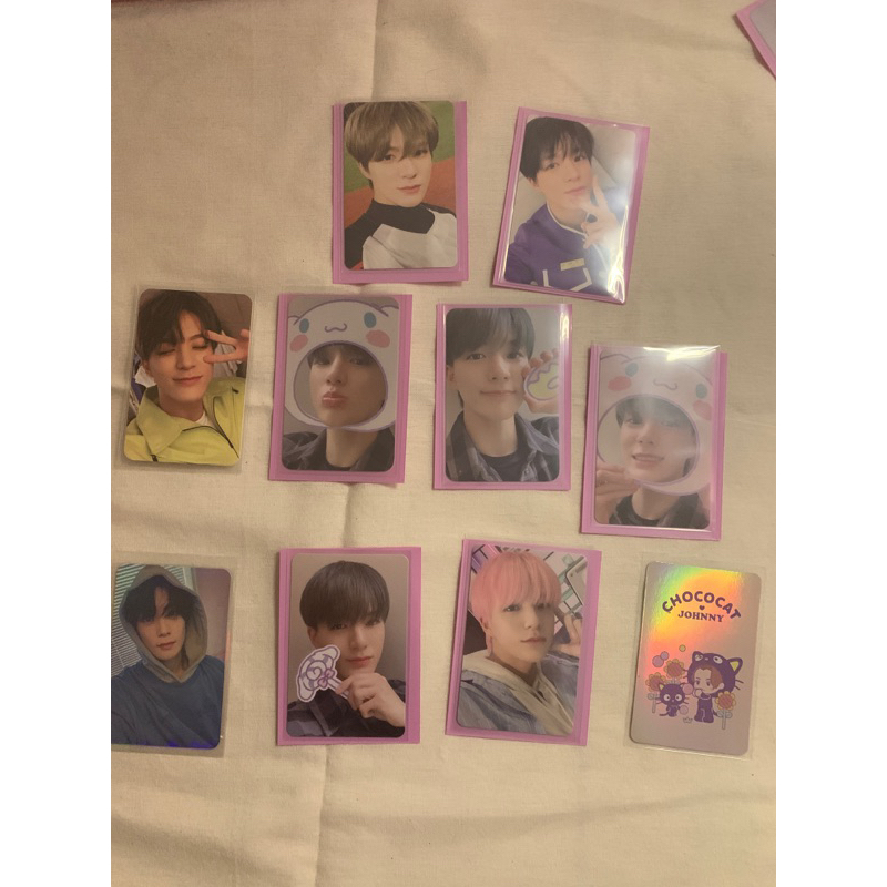 PC PHOTOCARD JENO SANRIO BASEBALL MEREM TC GLITCH MODE JAEHYUN SLOWACID JOHNNY SANRIO STC