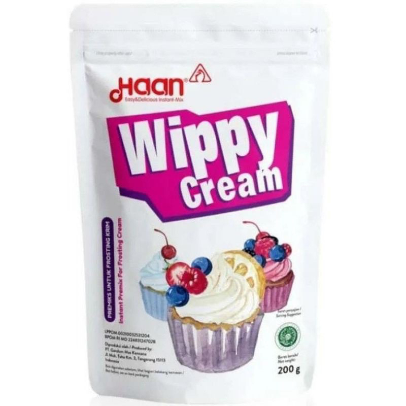 

haan wippy cream 200 gram