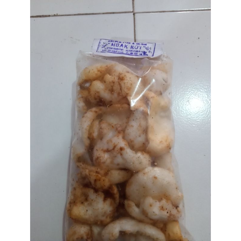 

krupuk khas Panguragan Cirebon bumbu bawang dan kelapa...10 bukus