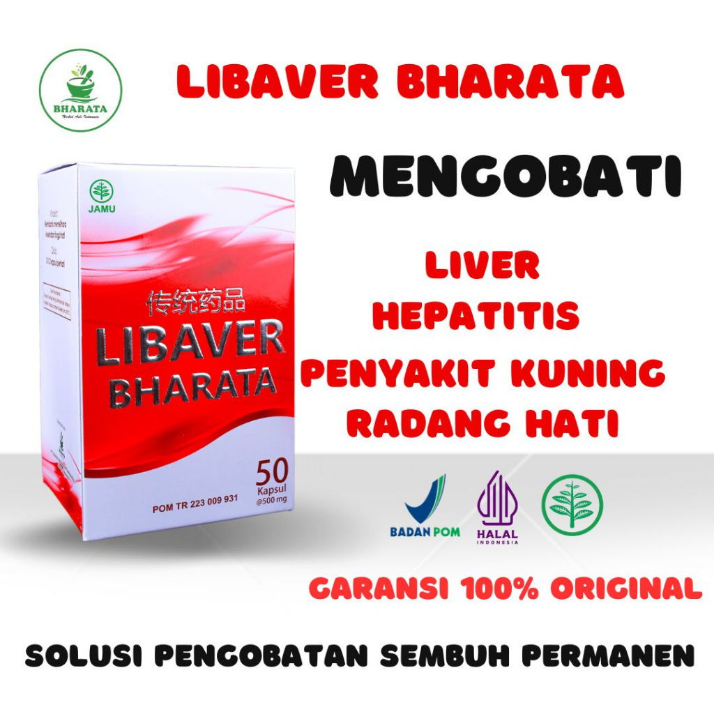 Obat Liver dan Hepatitis Ampuh - Libaver Bharata Obat Herbal Liver dan Hepatitis