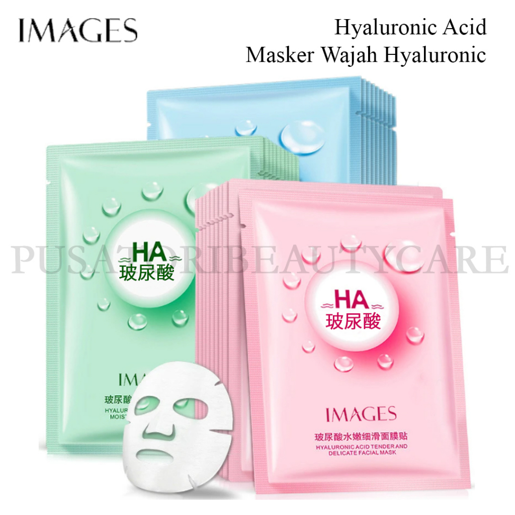 IMAGES Masker Hyaluronic Acid Masker Wajah Hyaluronic