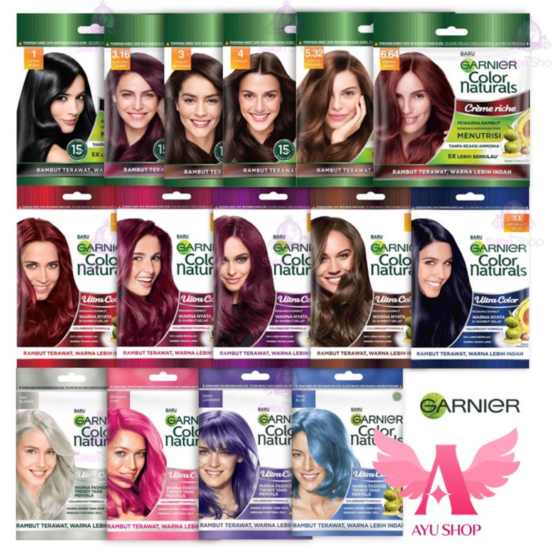 Garnier Hair Color Natural Ultra Color Sachet