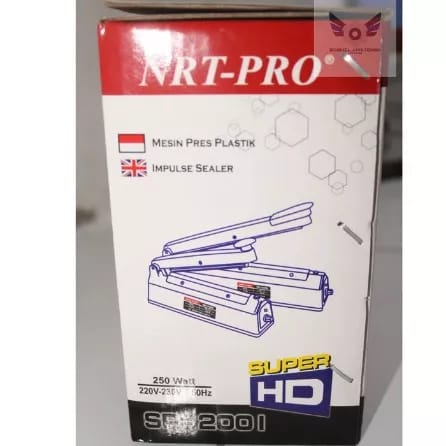 Impulse Sealer / Mesin Pres Plastik Alat Perekat Murah &amp; BODY BESI NRT PRO