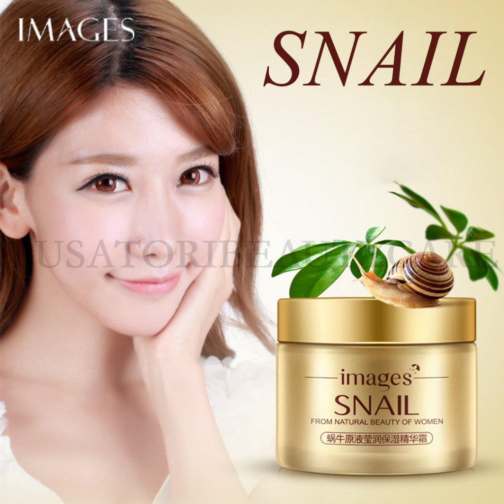 IMAGES Snail Essence Moisturizing Serum Anti Aging Ekstrak Siput