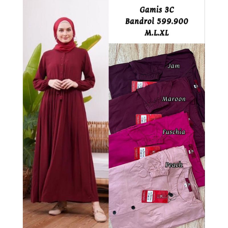 Gamis  3C Polos