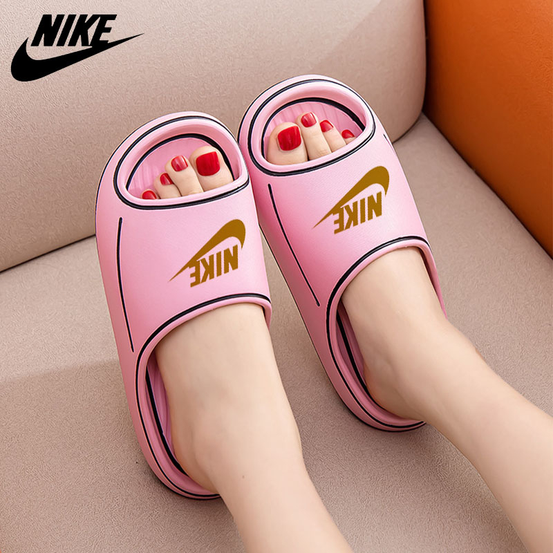Nike Sandal Wanita Sendal Wanita Impor Sandal Dalam Ruangan Sendal Kasual Karet Dan Eva Anti Selip Size36-41