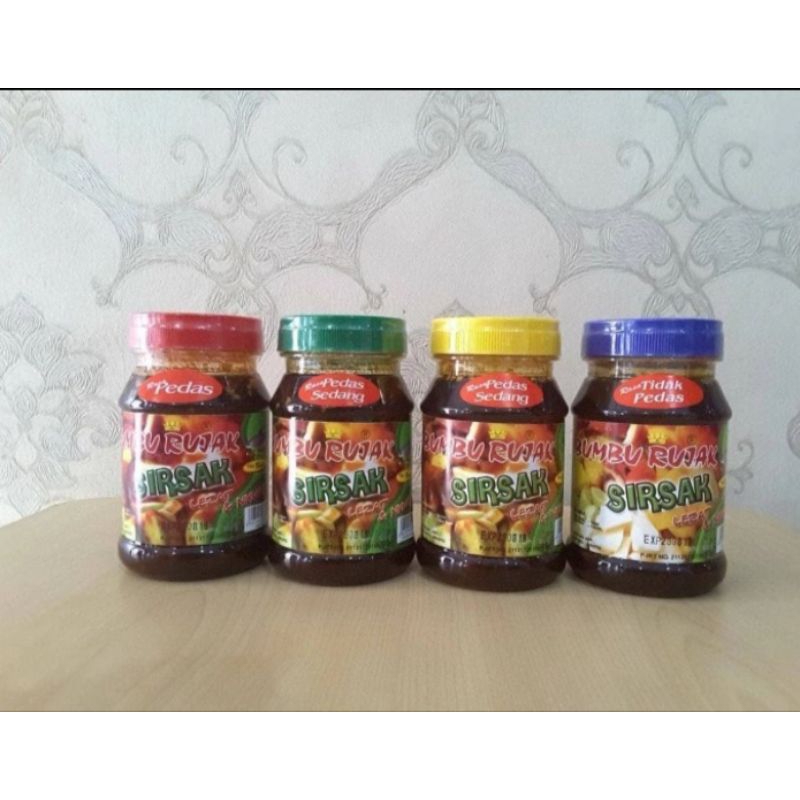 

BUMBU RUJAK SIRSAK -PEDAS CAP JURUNG KHAS BINJAE