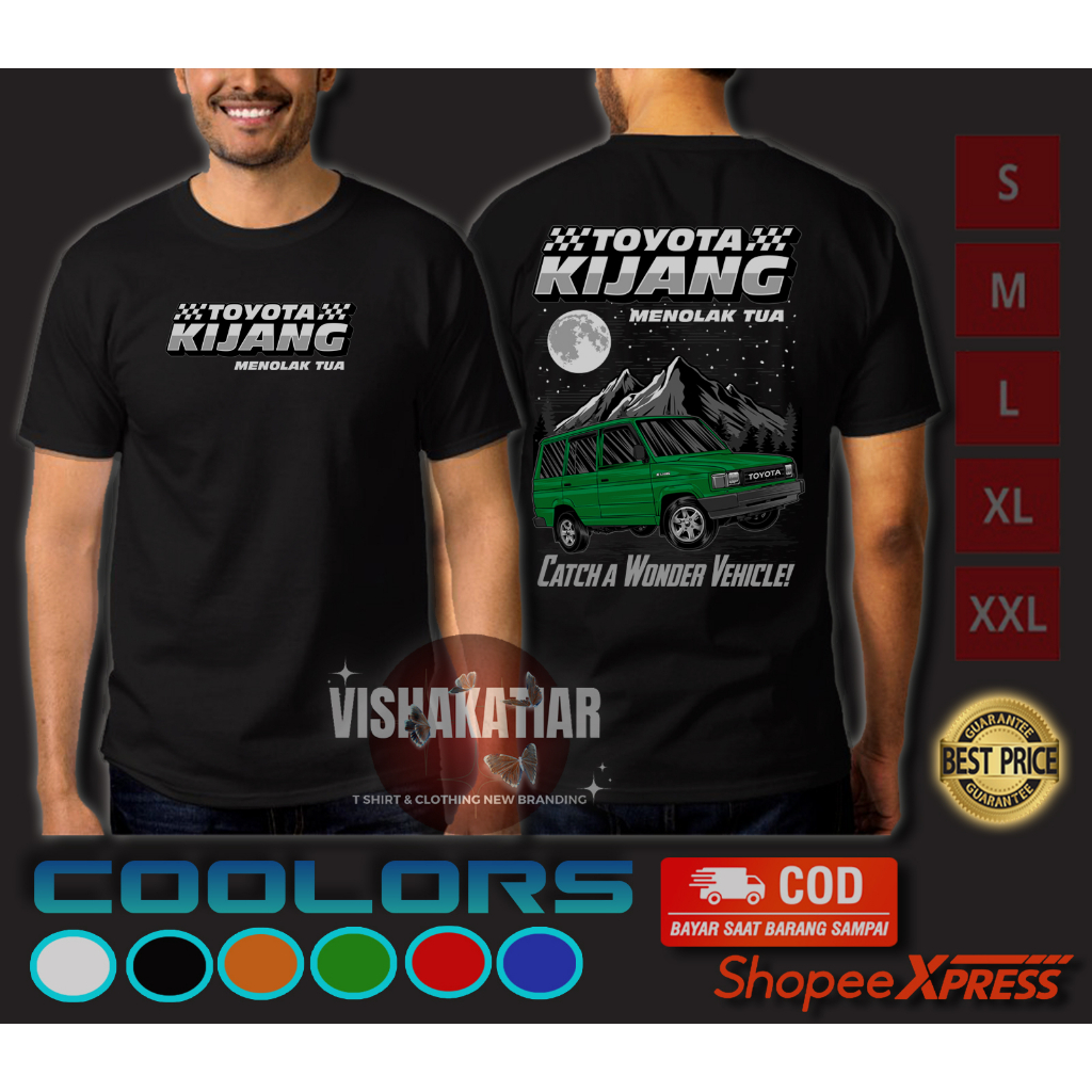 BAJU KAOS KENDARAAN KIJANG ROVER - KAOS MOBIL HONDA KIJANG