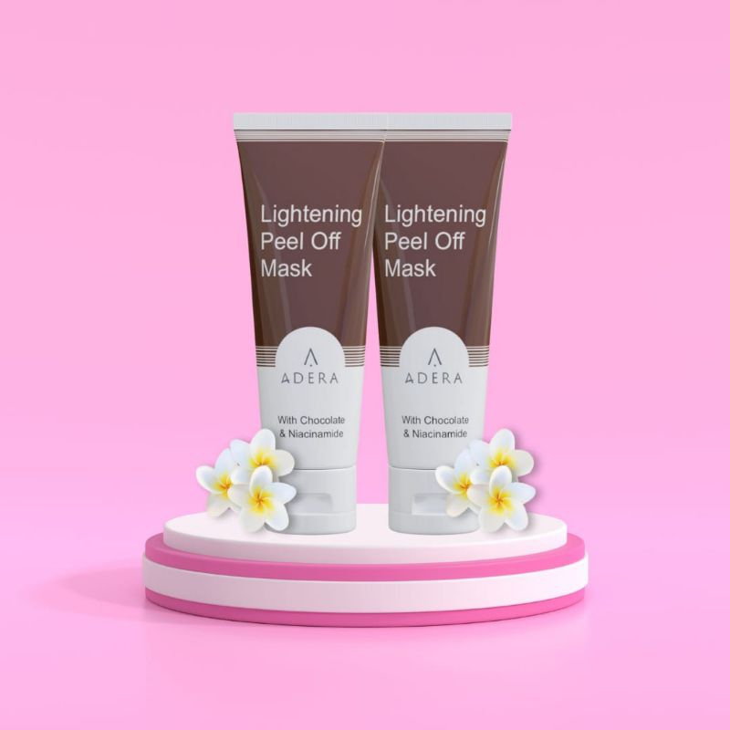 ADERA LIGHTENING PEEL OF MASK WAJAH GLOWING - ADERA DAY CREAM - ADERA NIGHT CREAM - PAKET KOMPLIT