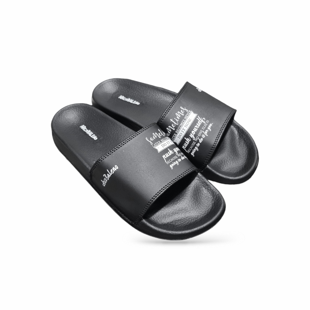 sandal slop pria sandal slide slip on sandal slop karet sendal Distro