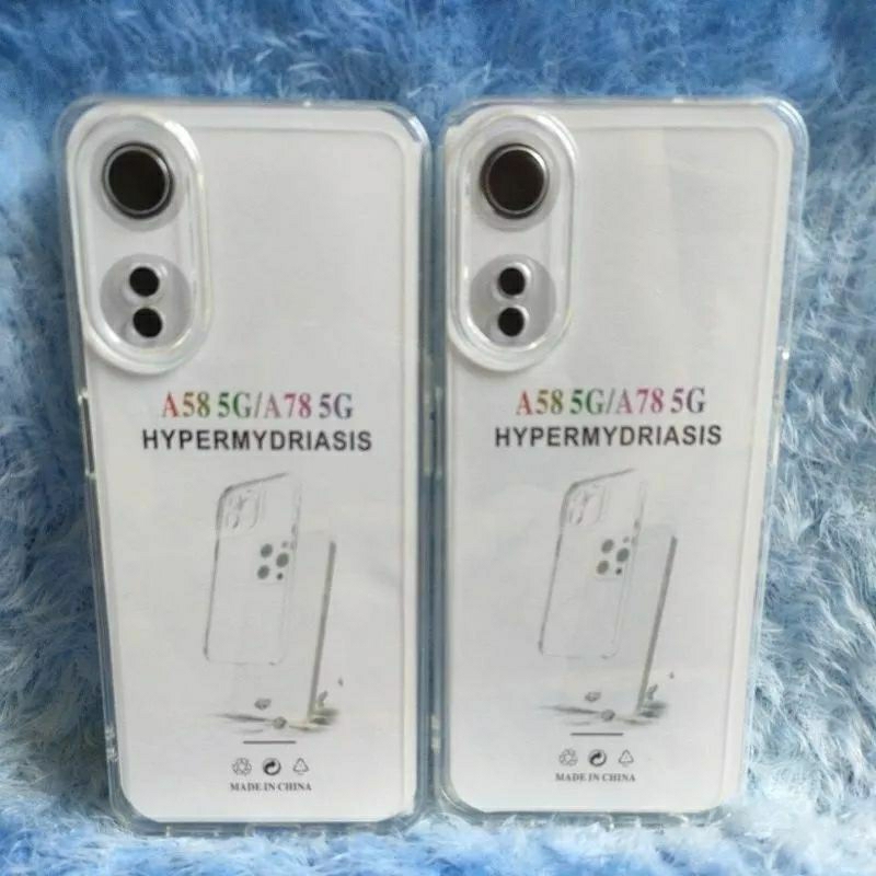 Softcase Slicon Bening Transparan OPPO A58 5G/A78 5G