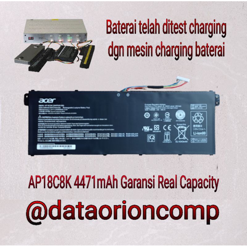 Baterai AP18C8K for Acer aspire 5 A514-52 A514-54 A514-44 A515-66 Swift 3 SF314-32 N19C4