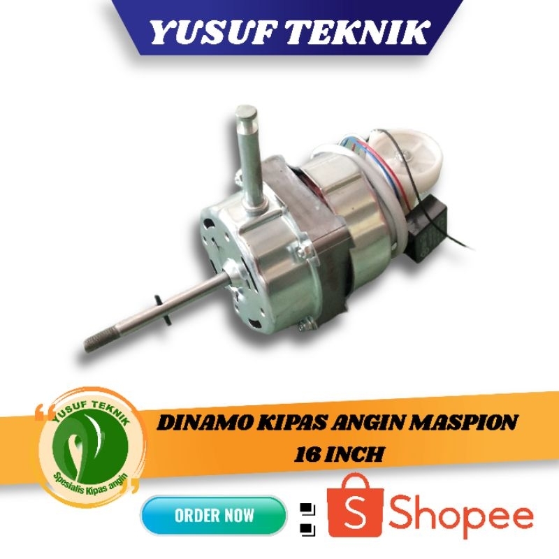 DINAMO KIPAS ANGIN MERK MASPION 12-16 INCH