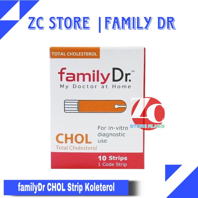 familyDr CHOL Strip Koleterol