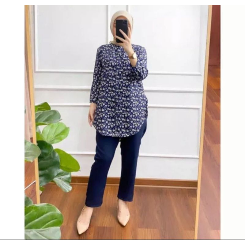 ANNAJA NEW ZHAFIRA SET Setelan wanita kekinian new motif