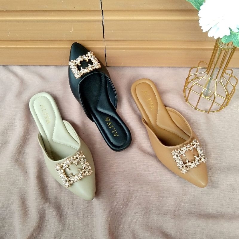 Aliyashoes Flat Mules Malika