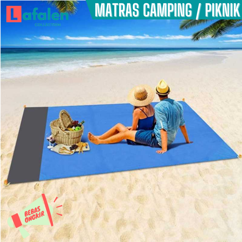 Matras Camping Tebal / Matras Lipat Waterproof Ukuran 140x200/210x200 CM