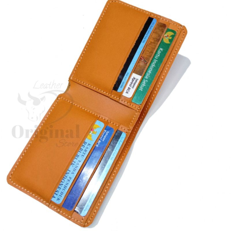 Dompet Kulit Pria Full Kulit Asli Luar Dalam / Dompet Rabok