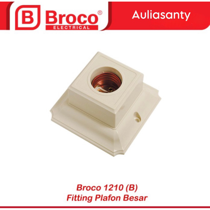 Fiting Plafon broco Fitting Plafon Fiting Lampu 1210 kotak