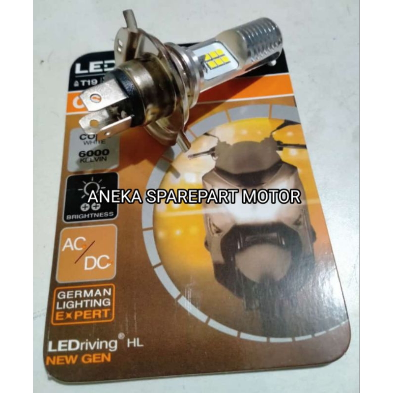 BOHLAM LAMPU DEPAN H4 LED BOHLAM LAMPU DEPAN VIXION OLD NEW H4 KAKI 3