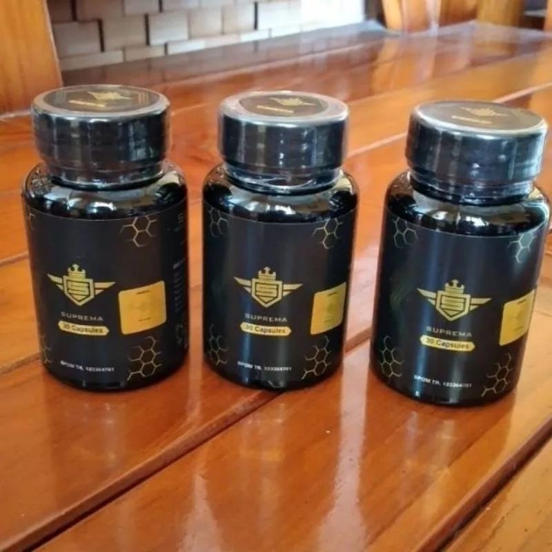 SUPREMA 100% ORIGINAL BPOM KUALITAS ASLI OBAT KUAT PEMBESAR PEMANJANG PENIS KELAMIN PRIA STAMINA PER