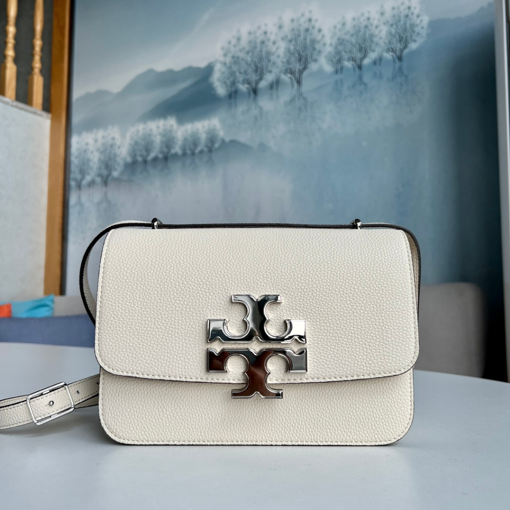 TORY BURCH Tofu bag is a new version of the Eleanor little gold brick shoulder bag