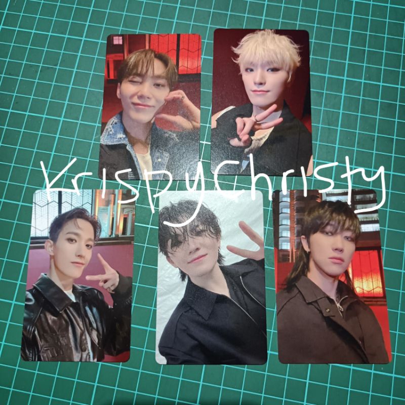 READY STOCK INA photocard official fansign seventeen 10th mini album fml weverse, yes 24 dk, the 8, 