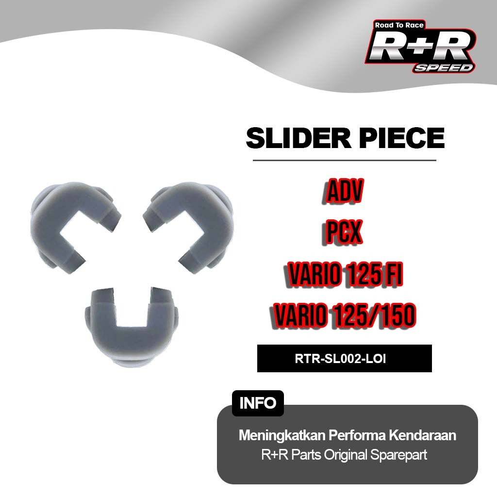 PIECE SLIDE/SLIDER RACING RTR VARIO 150, VARIO 125, PCX, ADV BY RTRSPEED