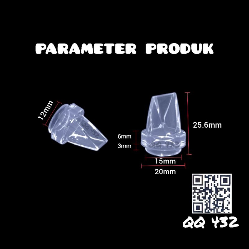 [New Item] Silikon duckbill valve katup TIPE BERTINGKAT suku cadang pompa asi universal m3