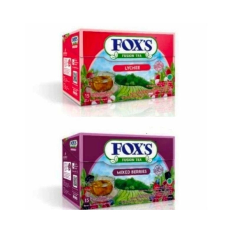 FOX FUSION TEA LYCHEE/ MIXED BERRY