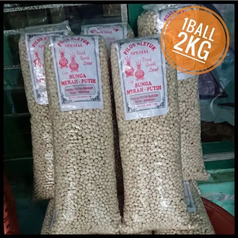 

Pilus kletuk khas Tegal isi 1 ball (2kg)