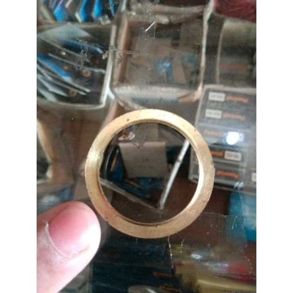 ring kuningan backplate kopling vespa