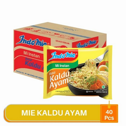 

INDOMIE KALDU AYAM 65 GRAM 1 KARTON (ISI 40PCS)