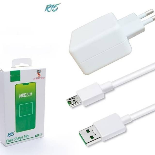 CHARGER MICRO USB VOOC - FAST CHARGING R15 CHARGER MICRO USB