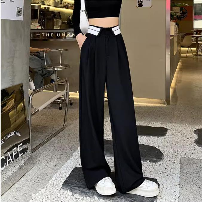 celana kulot premium wanita retro highwaist celana wanita terbaru loose causual straight pants