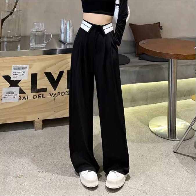 celana kulot premium wanita retro highwaist celana wanita terbaru loose causual straight pants