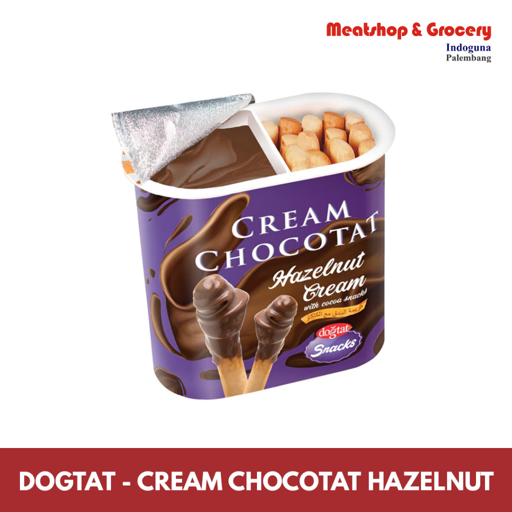 

DOGTAT CREAM CHOCOTAT HAZELNUT CREAM 55gr | Meatshop Indoguna Palembang