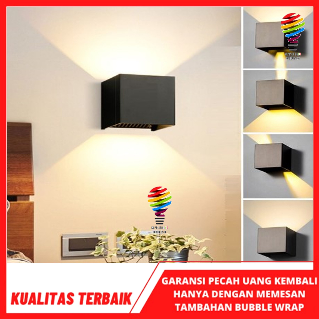 LAMPU INDOOR MODERN / LAMPU DINDING LED MINIMALIS / LAMPU DINDING  / LAMPU DINDING SUDUT CAHAYA DAPAT DIATUR