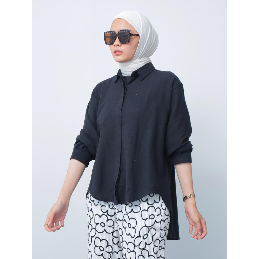 Kemeja Linen Berli Oversize - 2306.01.030