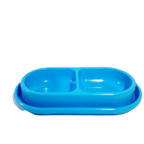 TEMPAT MAKAN HEWAN MURAH Kucing Anjing Double Oval Anti Semut - PAW