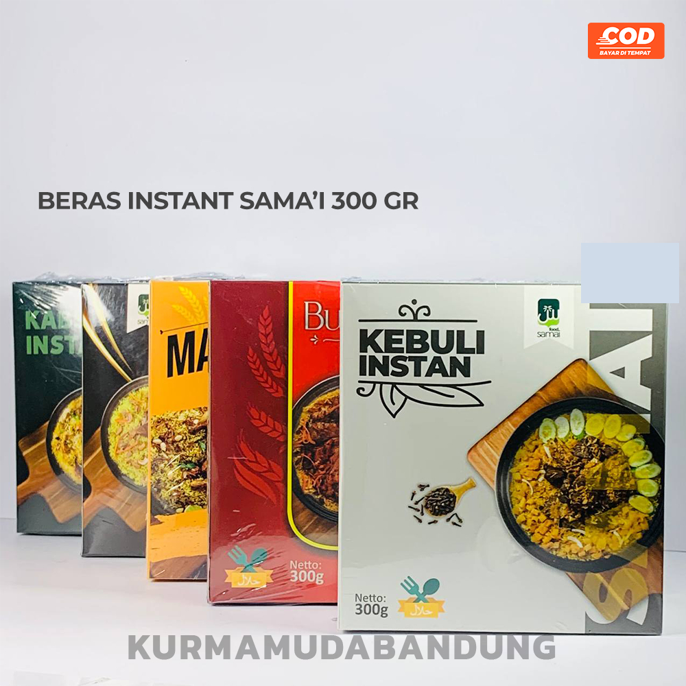 

Nasi Basmati Instant / Beras Basmati Kebuli / Paket Basmati Rice Instan