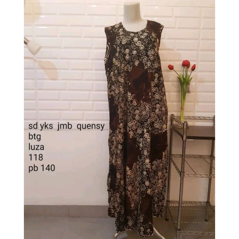 Daster Yukensi Jumbo Quensy Batik Lu-Za