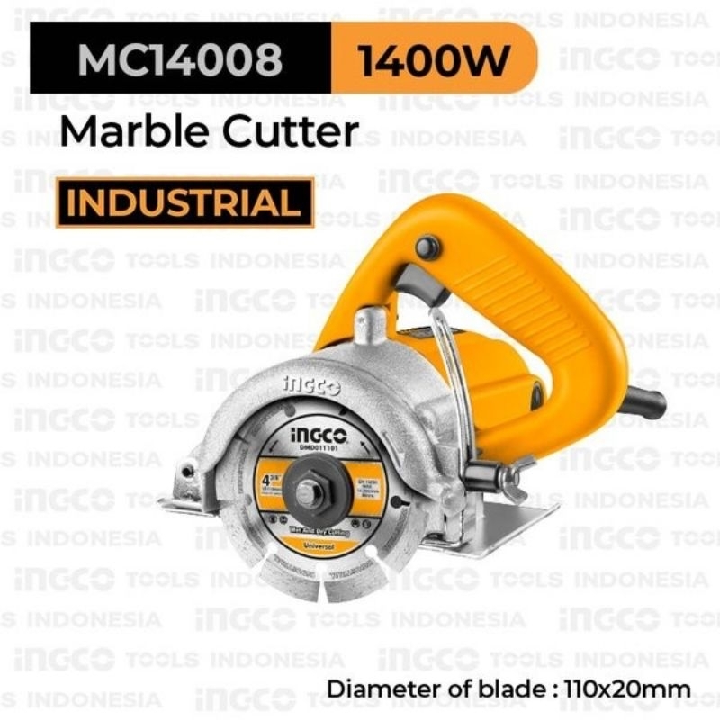 MESIN POTONG KERAMIK 4&quot; MC 14008 MARBLE CUTTER 1400WATT INGCO