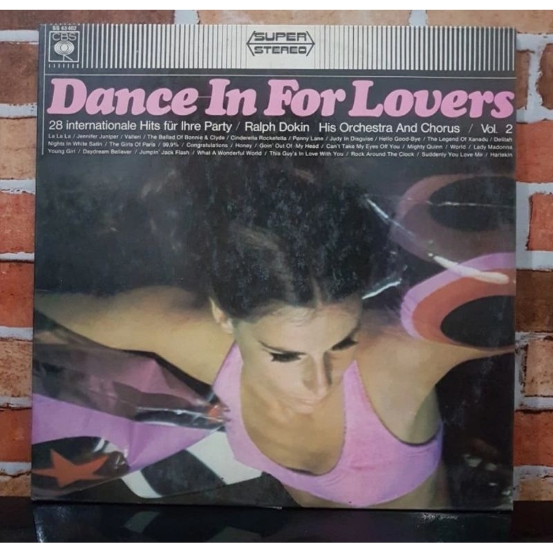 Vinyl Piringan Hitam 12 inch Dance In For Lovers Vol.2