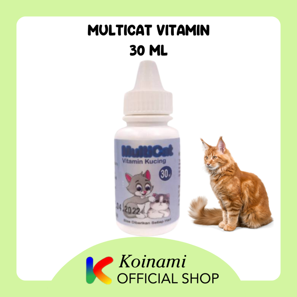 MULTICAT VITAMIN KUCING / CAT VITAMINS / btm