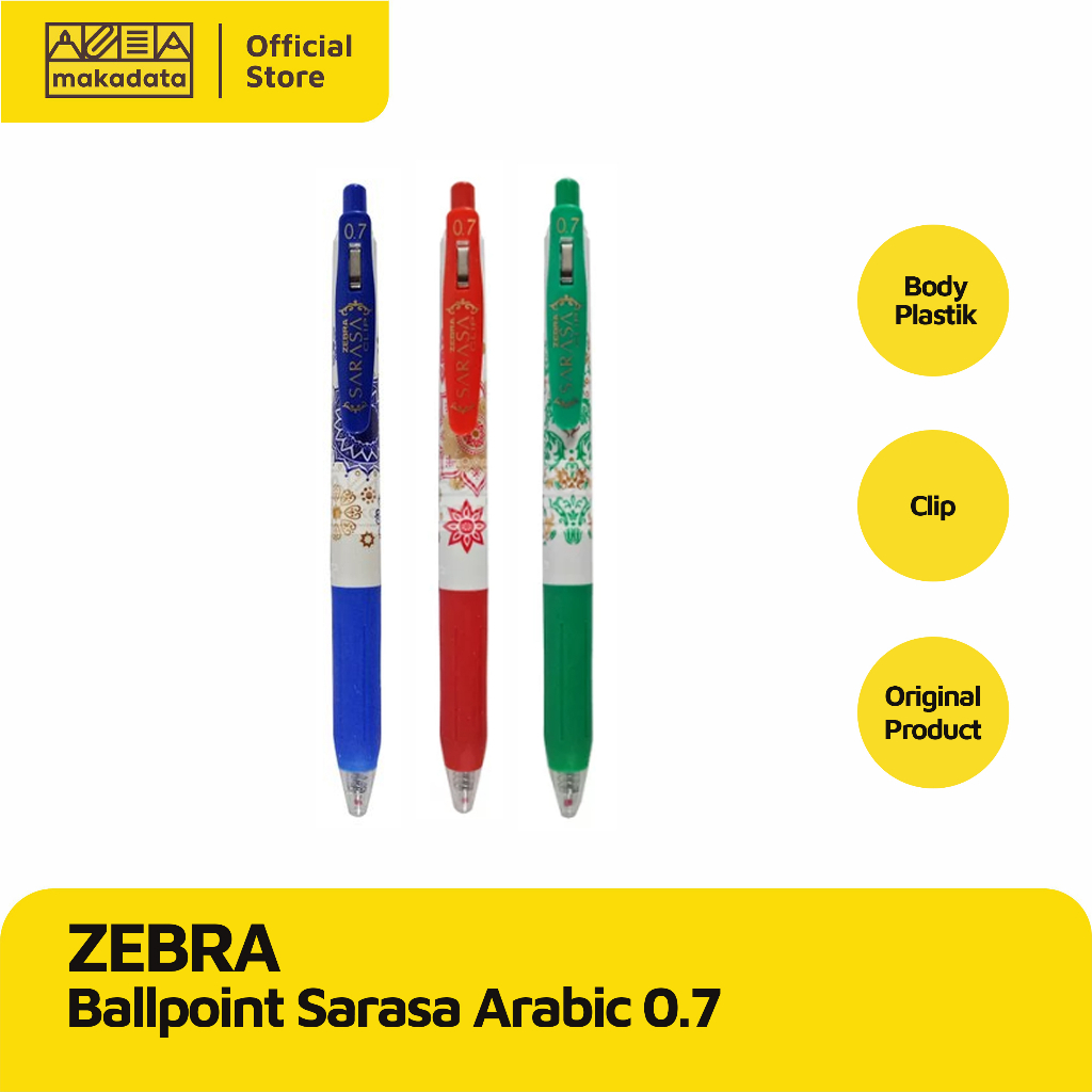 

PULPEN / BOLPEN SARASA ARABESQUE 0.7 (1 PCS) MURAH