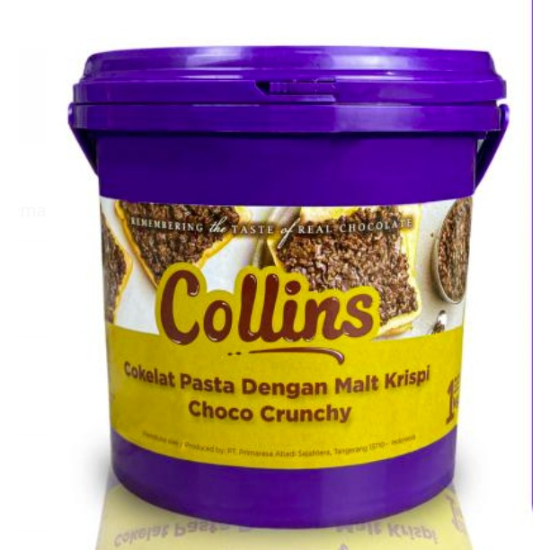 

Selai Collins Choco Crunchy 1kg-Selai Choco Crunchy sameday / instant only